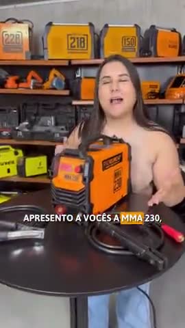 vídeo do produto