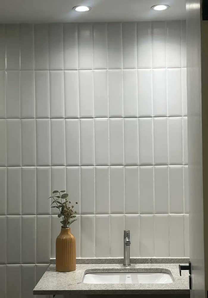 foto de Dupla De Vasos Decorativos Em Ceramica Decoração Sala Casa
