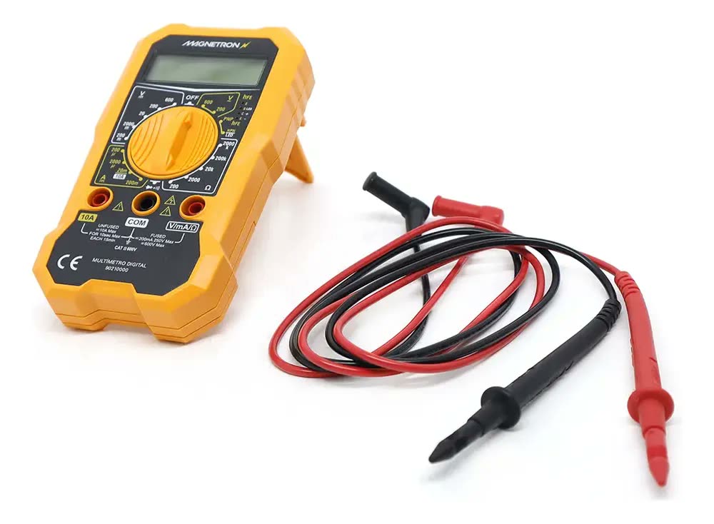 Magnetron 90210000 Multímetro Digital Universal 10a 600v Completo