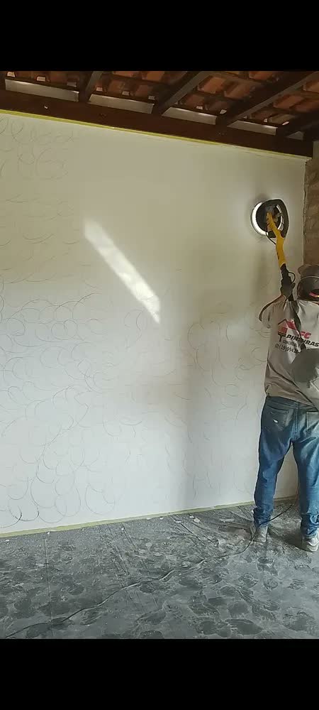 foto de Lixadeira de parede Wagner WBR750 cor amarela