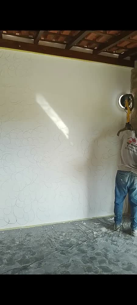foto de Lixadeira de parede Wagner WBR750 cor amarela
