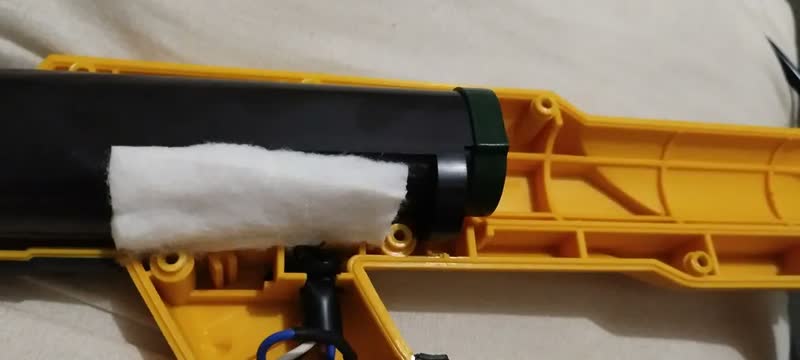 foto de Lixadeira de parede Wagner WBR750 cor amarela