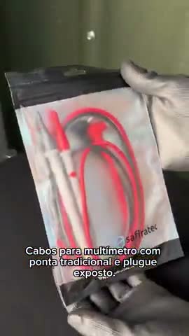 vídeo do produto