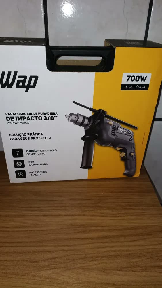 foto de Parafusadeira E Furadeira De Impacto Wap Wf 700k10