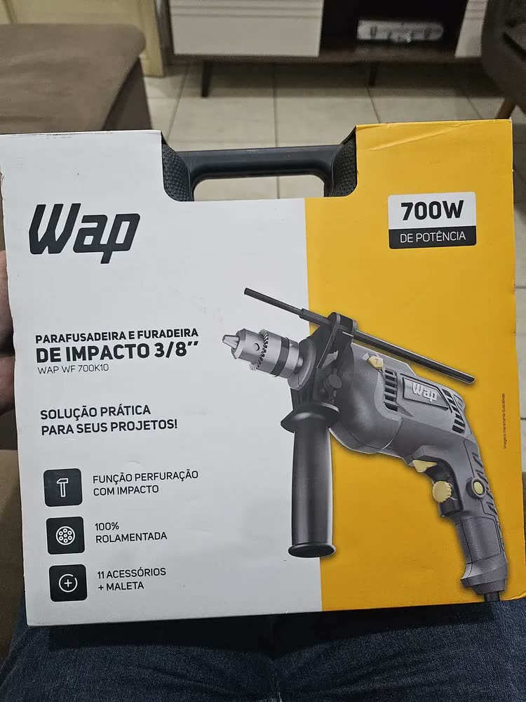 foto de Parafusadeira E Furadeira De Impacto Wap Wf 700k10