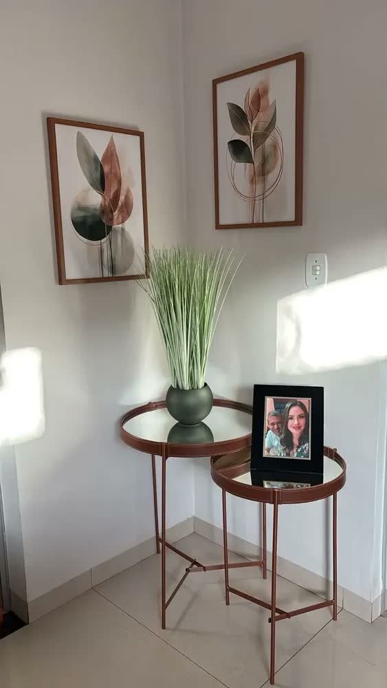 foto de Quadros Decorativos Para Sala Flores Flor Dupla 60x40 Art