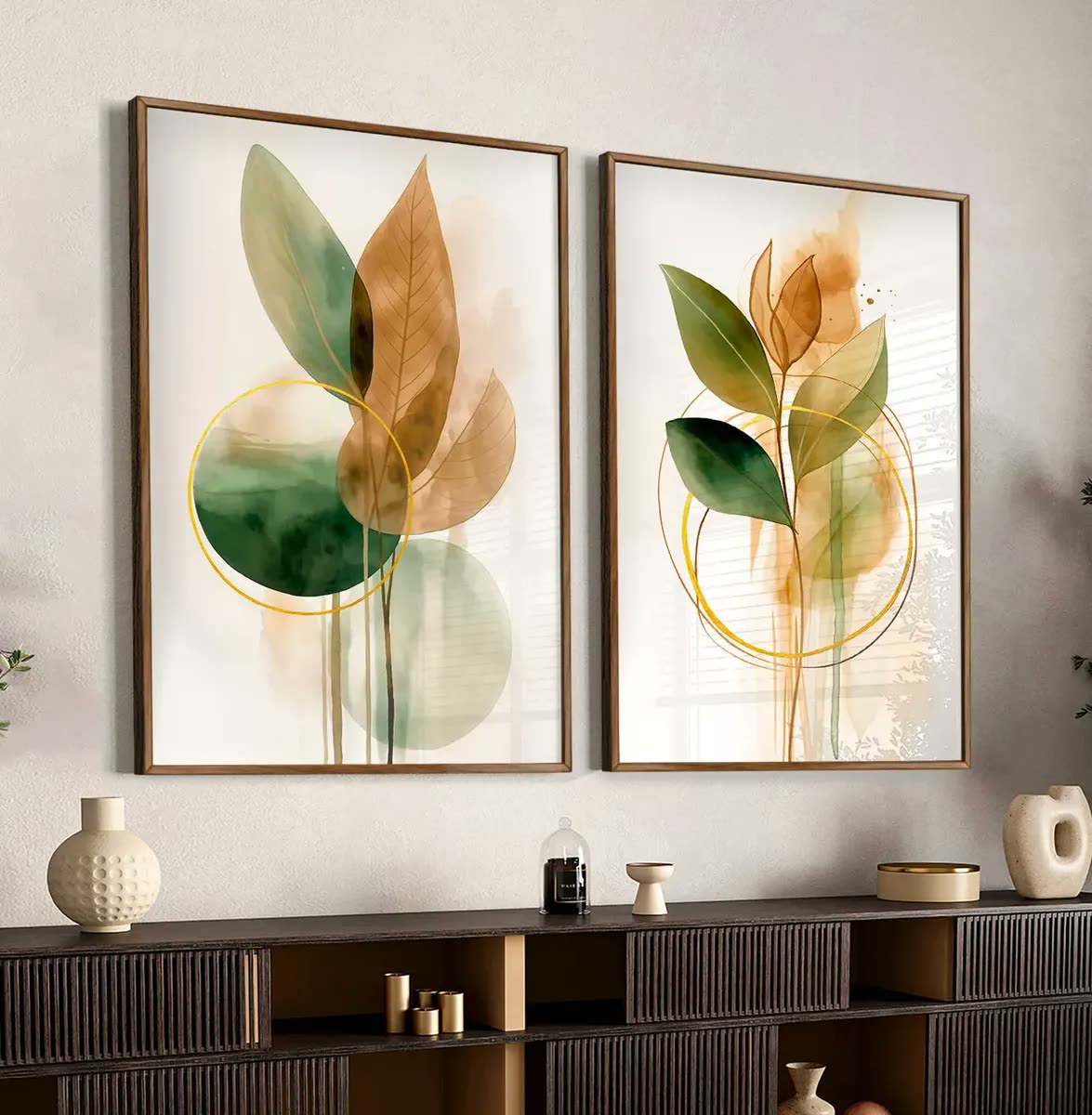 foto de Quadros Decorativos Para Sala Flores Flor Dupla 60x40 Art