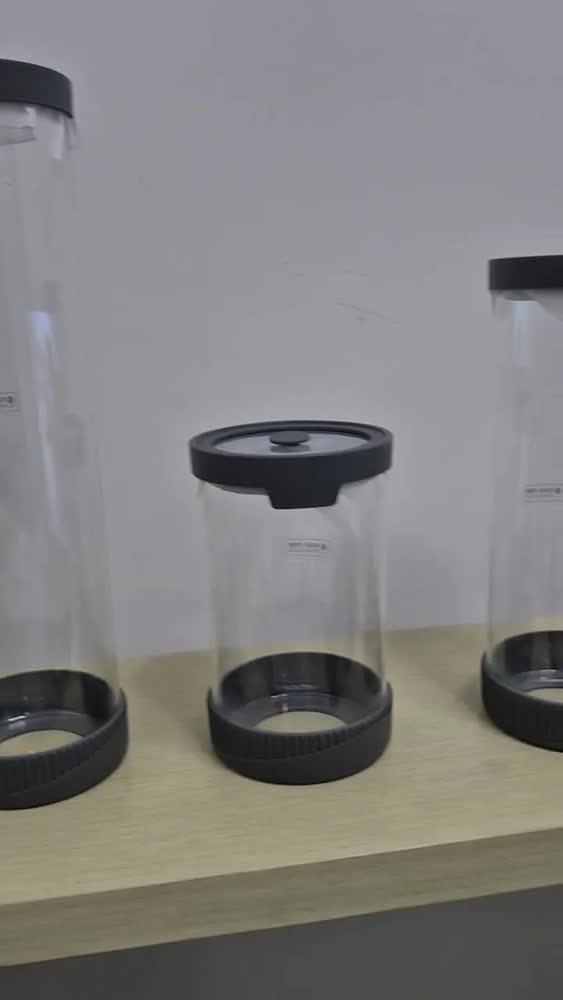 foto de Jogo De Potes De Vidro Herméticos Borosilicato Tramontina