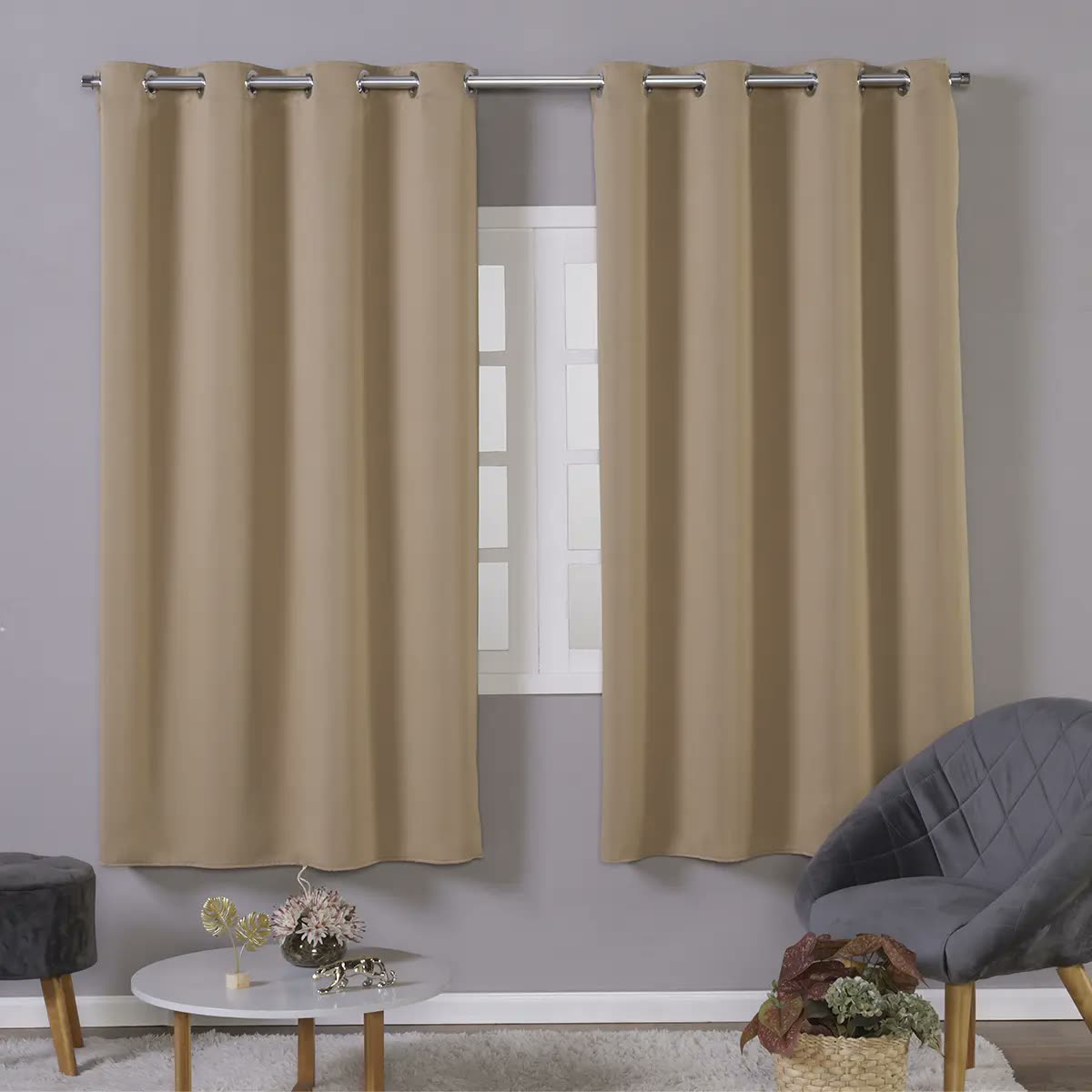 Cortina Blackout 2 Metros Janela Tecido Blecaute 2,80x1,80