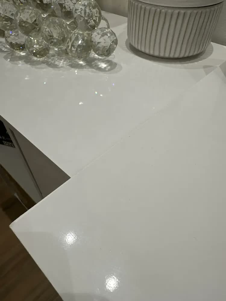 foto de Mesa De Escritório Em L Notável Móveis NT2060 Branco
