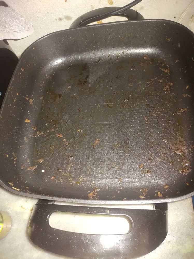 foto de Panela Multifuncional Elétrica Redonda 30cm Grill Antiaderente Portátil Mangiare Agratto Aper01i