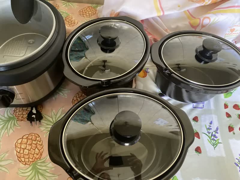 foto de Rechaud Elétrico Members Ly325 Triplo Buffet Slow Cooker 3 P