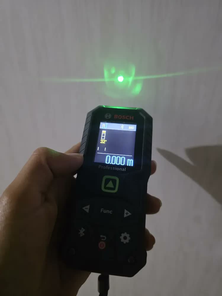 foto de Trena A Laser 50mt C/bluetooth Glm 0601.072.u00-000 Verde