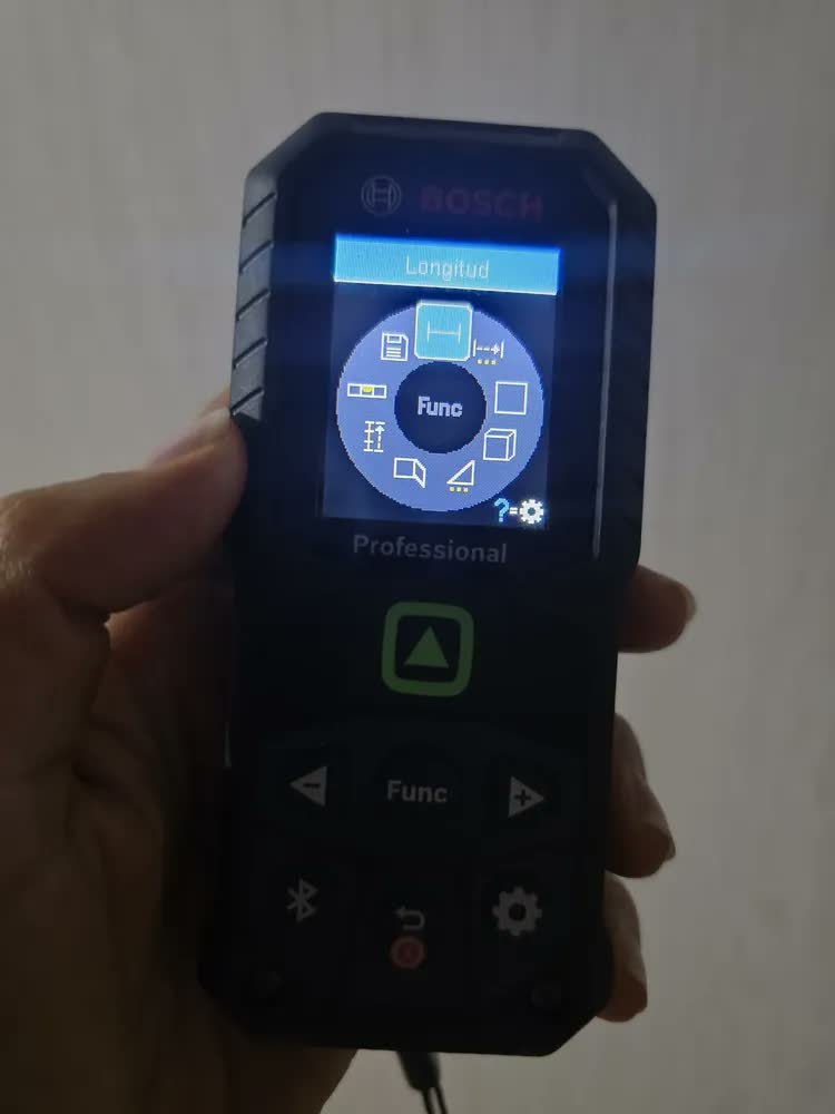 foto de Trena A Laser 50mt C/bluetooth Glm 0601.072.u00-000 Verde