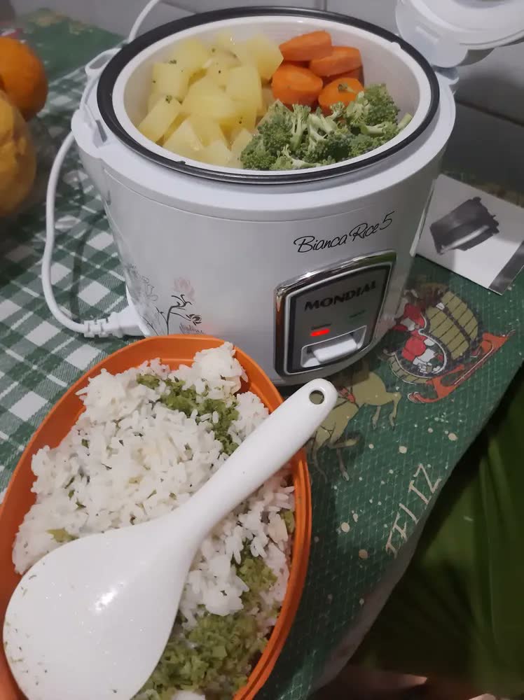 foto de Panela De Arroz Elétrica Npe-05 5x Bianca Rice 5 Mondial Frequência 60Hz