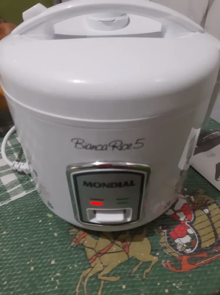 foto de Panela De Arroz Elétrica Npe-05 5x Bianca Rice 5 Mondial Frequência 60Hz