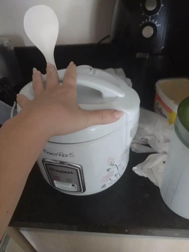 foto de Panela De Arroz Elétrica Npe-05 5x Bianca Rice 5 Mondial Frequência 60Hz