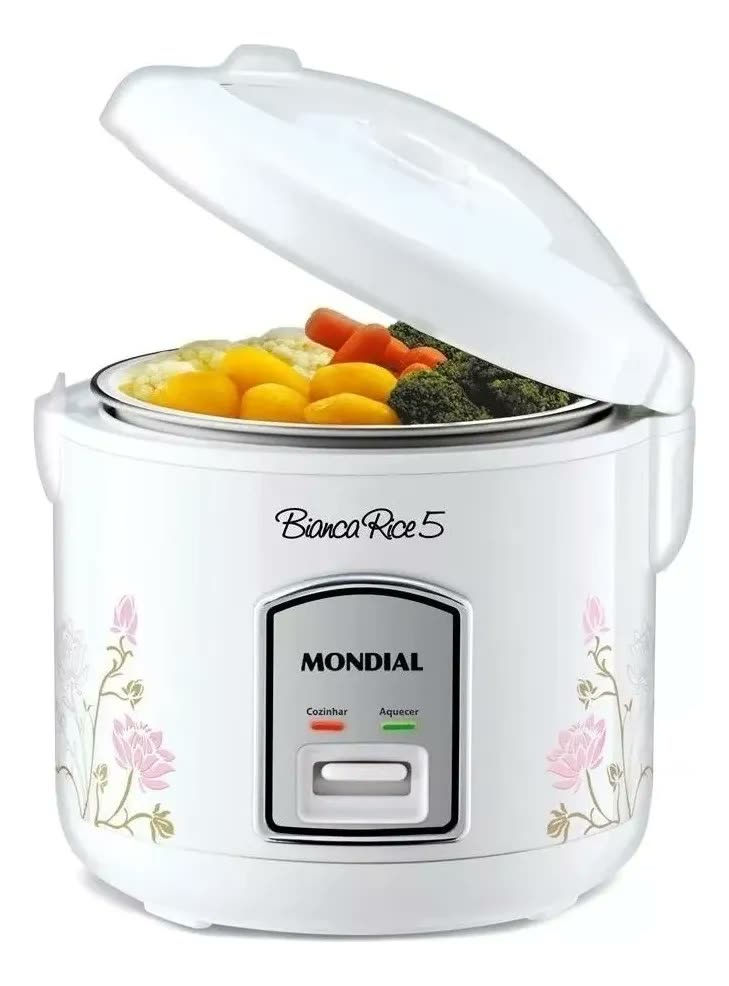 foto de Panela De Arroz Elétrica Npe-05 5x Bianca Rice 5 Mondial Frequência 60Hz