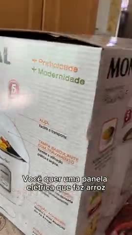 vídeo do produto