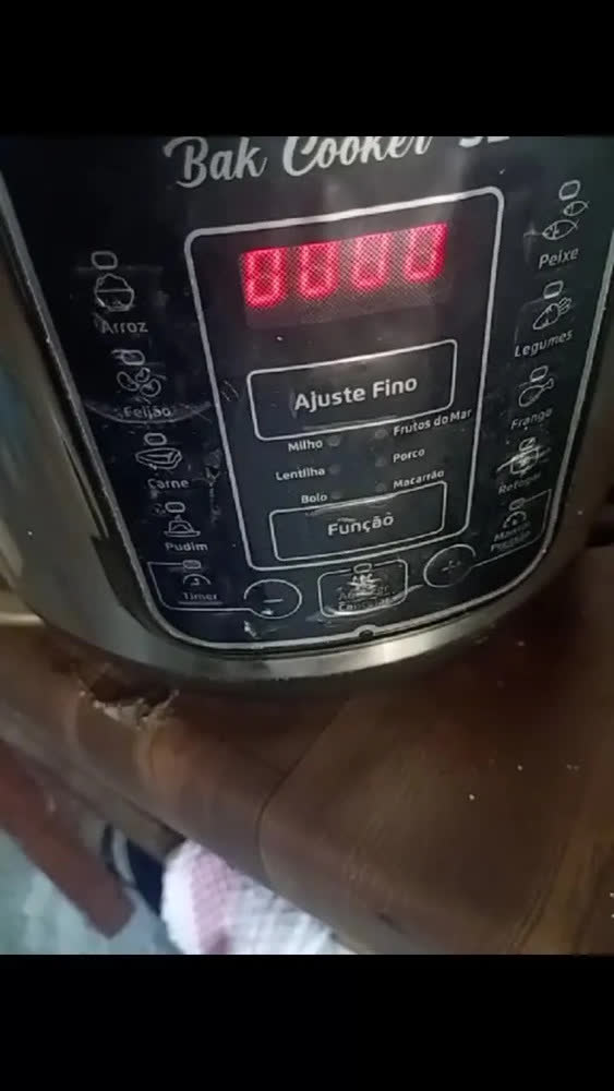 foto de Panela De Arroz Feijão Elétrica 5 Litros Inox Preta Bak BK-PPE501-127