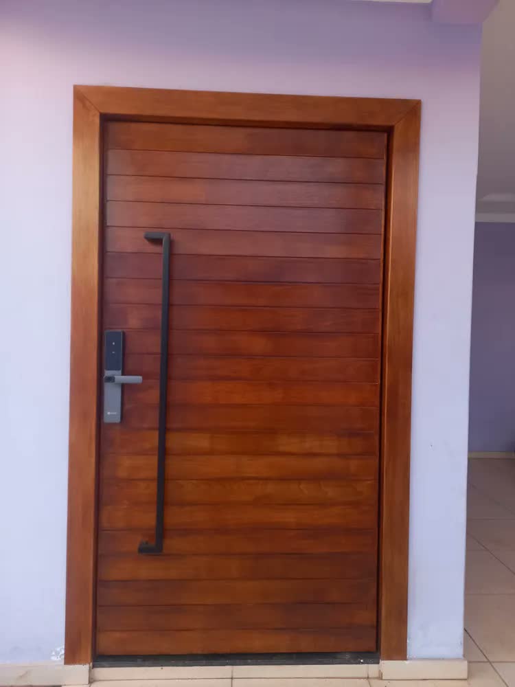 foto de Fechadura Digital EZVIZ DL05 de Embutir, Wi-Fi, Sem Hub, Biometria, App, Senha, IP65 Resistente a Água
