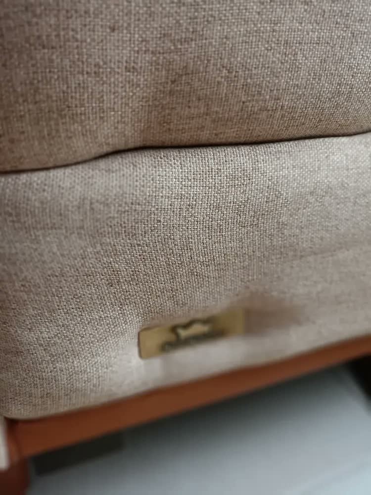 foto de Sofá Cama Sérvia 2,00m Cinza Linho Rústico - King House