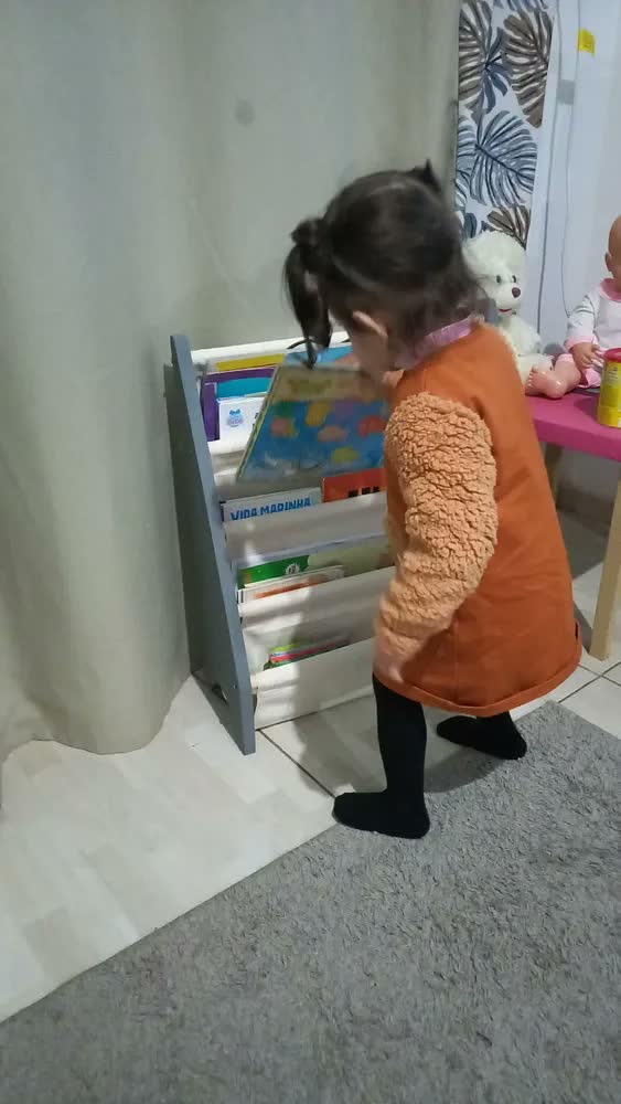 foto de Estante Livreiro Emi Móveis 4 Prateleiras Montessori