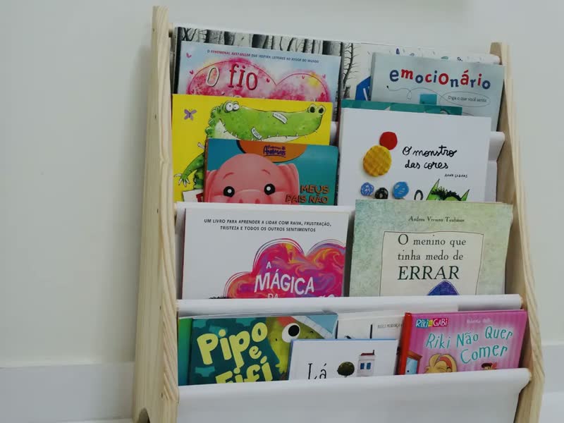foto de Estante Livreiro Emi Móveis 4 Prateleiras Montessori