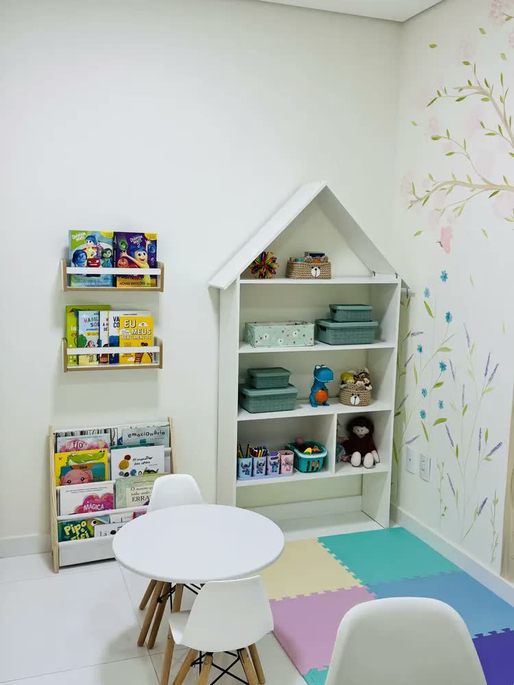 foto de Estante Livreiro Emi Móveis 4 Prateleiras Montessori