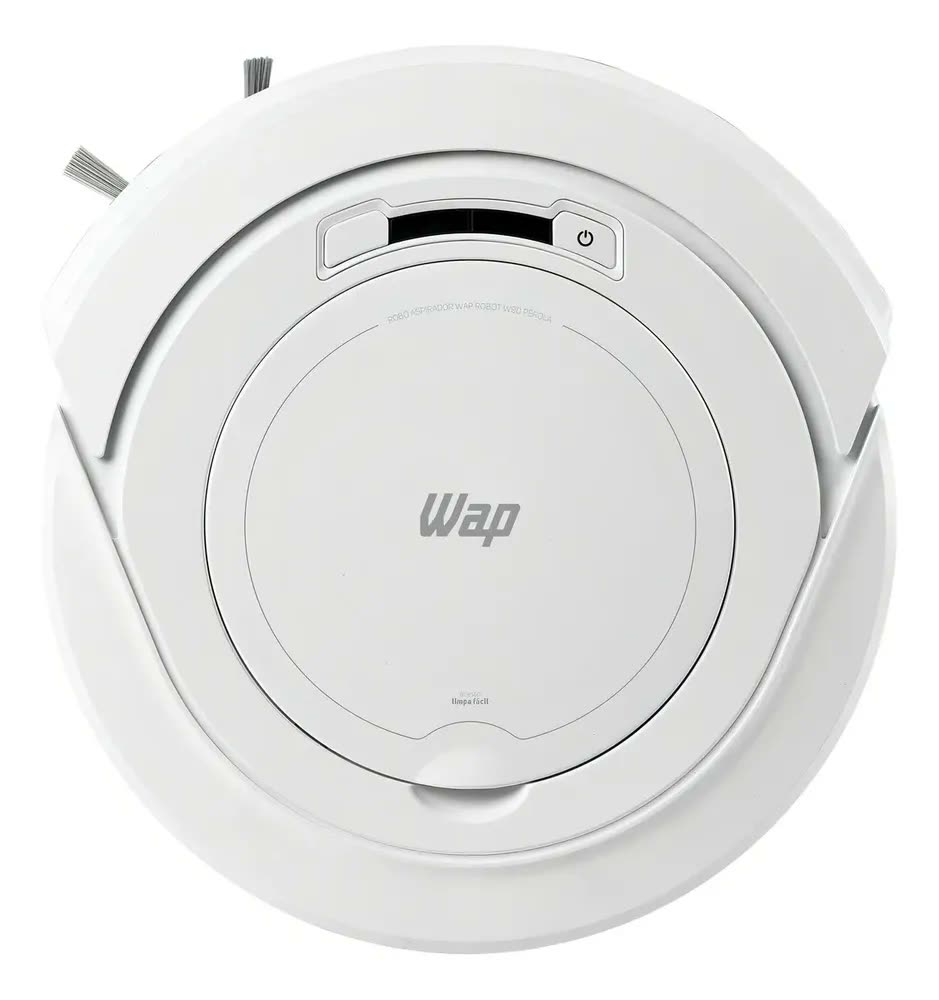 Robô Aspirador de Pó WAP ROBOT W90 PÉROLA Automático 3 em 1