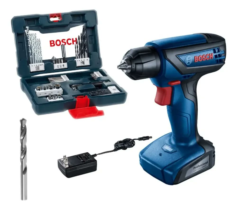 Parafusadeira E Furadeira Gsr1000 Com Estojo De Brocas Smart Bosch