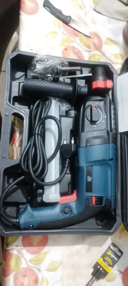 foto de Profissões Furadeira Impacto 1200w 3000rpm Martelete 110/220