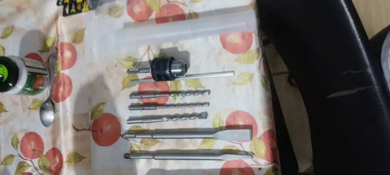 foto de Profissões Furadeira Impacto 1200w 3000rpm Martelete 110/220