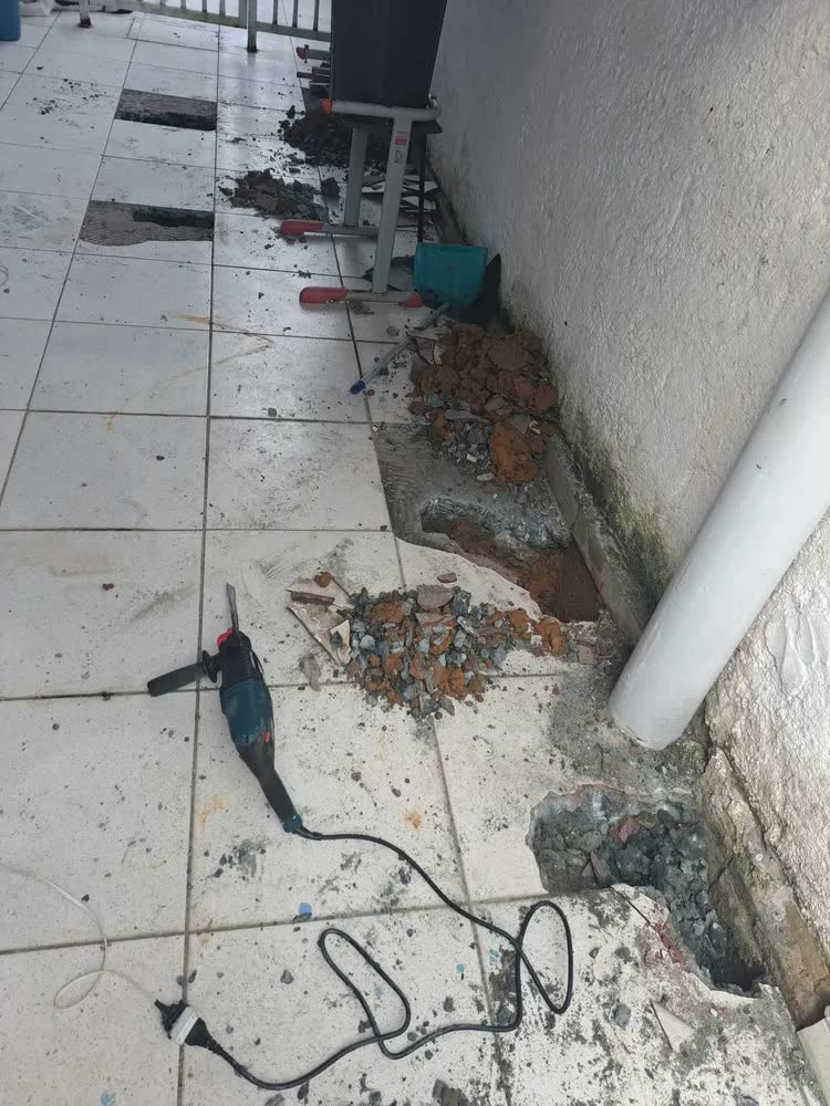 foto de Profissões Furadeira Impacto 1200w 3000rpm Martelete 110/220