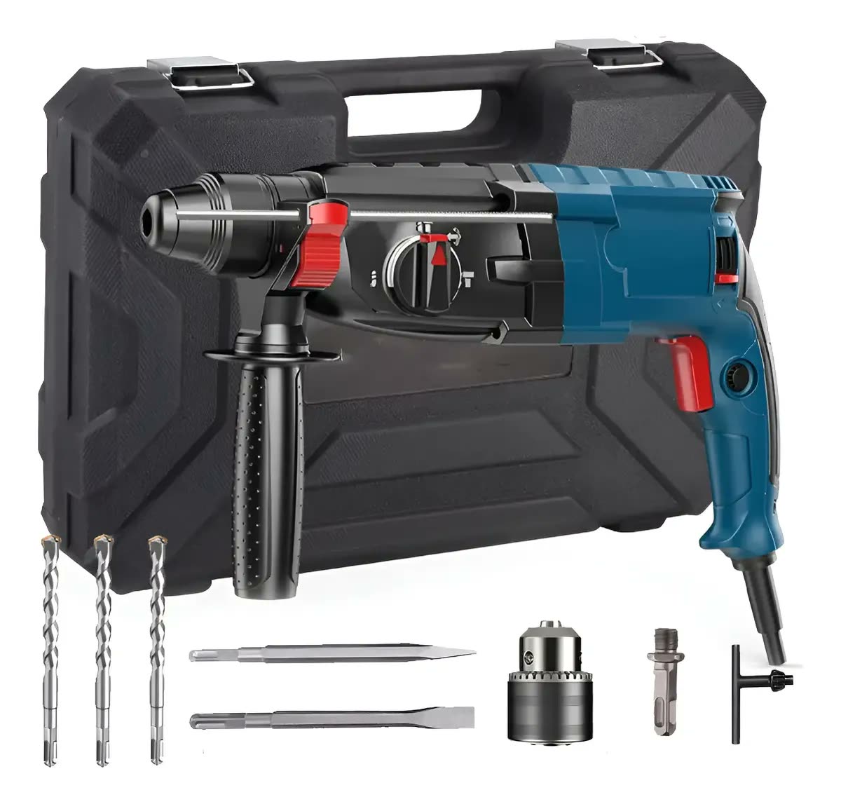 Profissões Furadeira Impacto 1200w 3000rpm Martelete 110/220