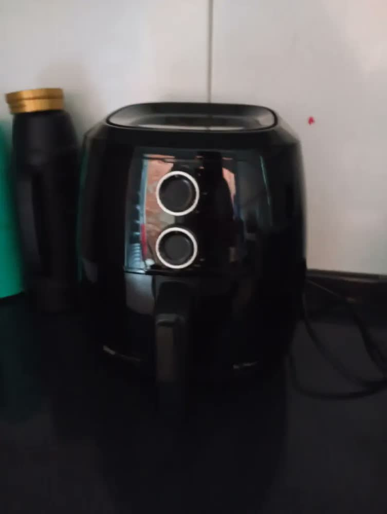foto de Fritadeira Elétrica WAP Air Fryer Family 4L Antiaderente Vermelha 1500W