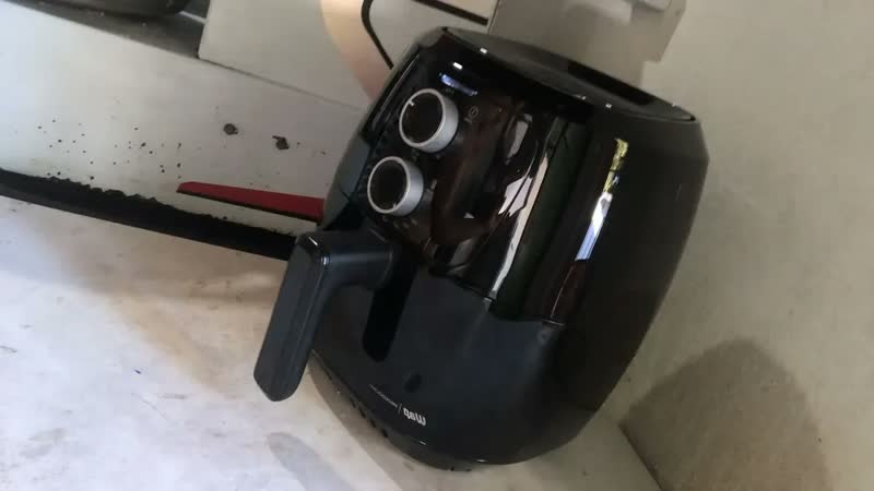 foto de Fritadeira Elétrica WAP Air Fryer Family 4L Antiaderente Vermelha 1500W