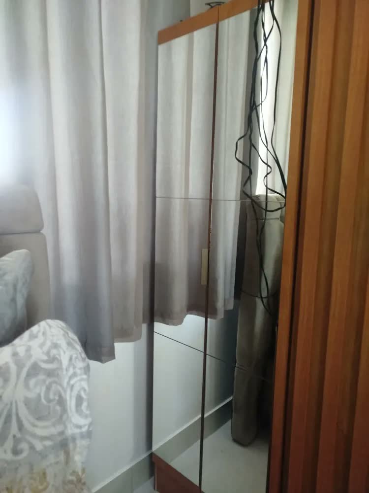 foto de Sapateira 2 Portas Com Espelho Tokio Premium Carioca Móveis Cor Cinamomo