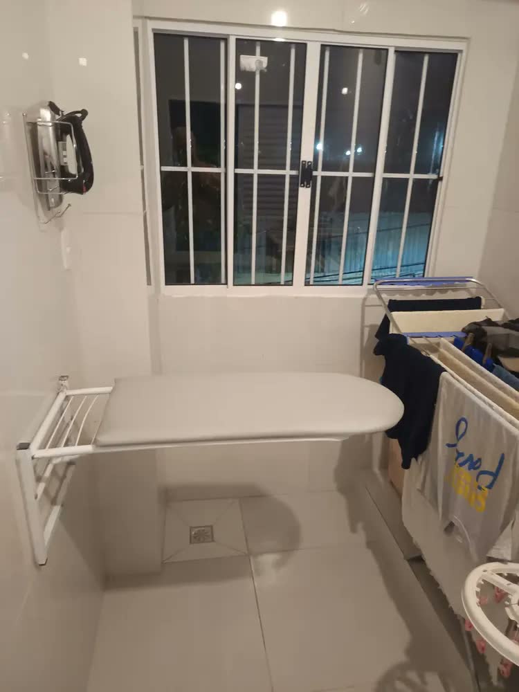 foto de Mesa De Passar Roupa De Parede Tabua Articulada