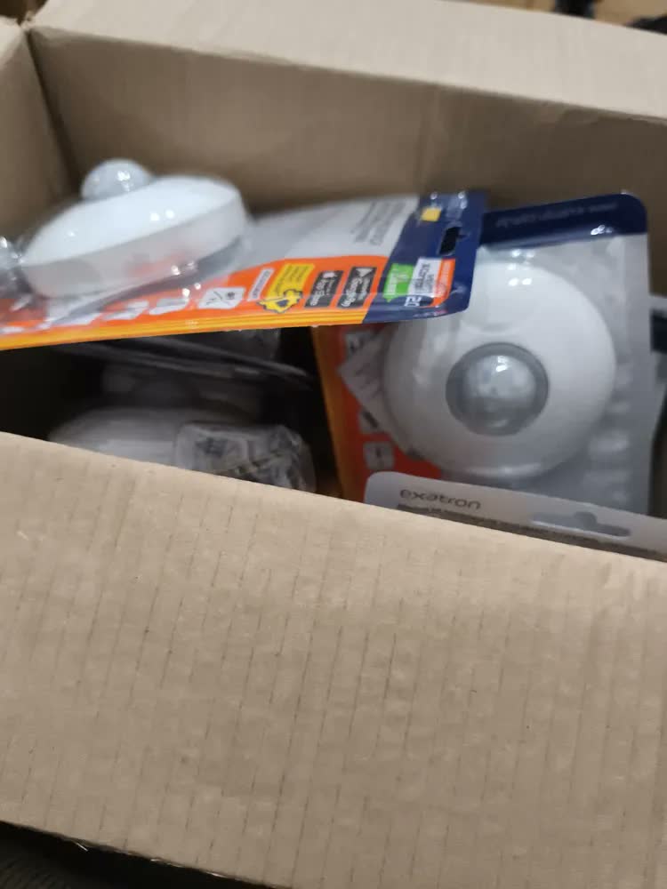 foto de Kit 10 Sensor De Presença Teto 360° Embutir/sobrepor Exatron