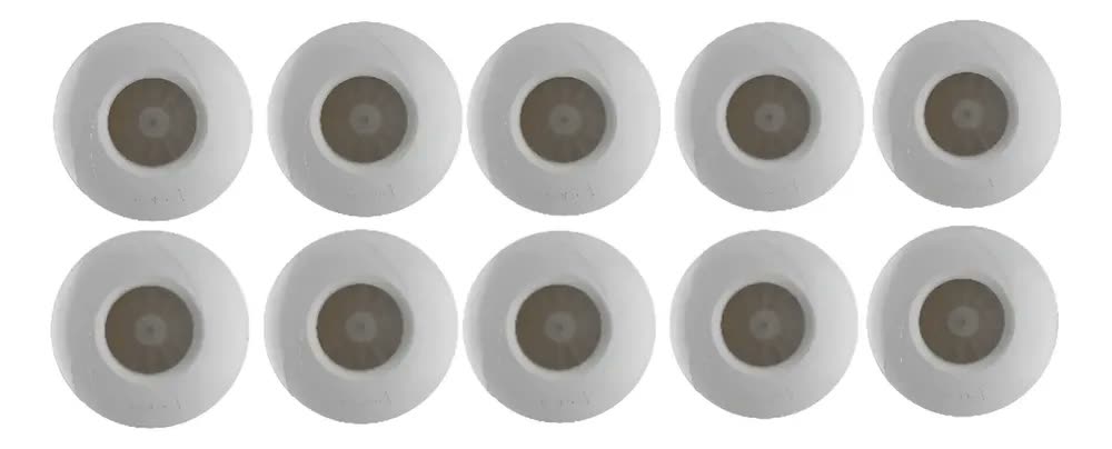 Kit 10 Sensor De Presença Teto 360° Embutir/sobrepor Exatron