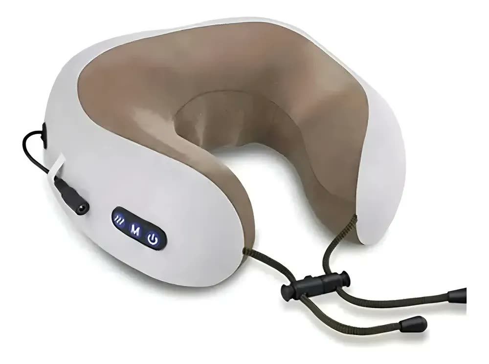 Almofada Massageador de Pescoço Cervical Relax Comfort Bivolt