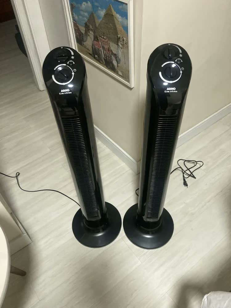 foto de Ventilador De Torre Arno Eole Infinite Neol Preto