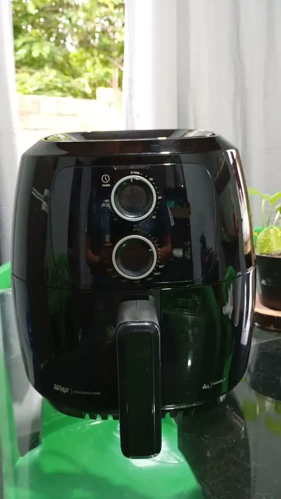 foto de Air Fryer Fritadeira Wap Waff2 Family 4l Prosdócimo Vermelha Cor Vermelho