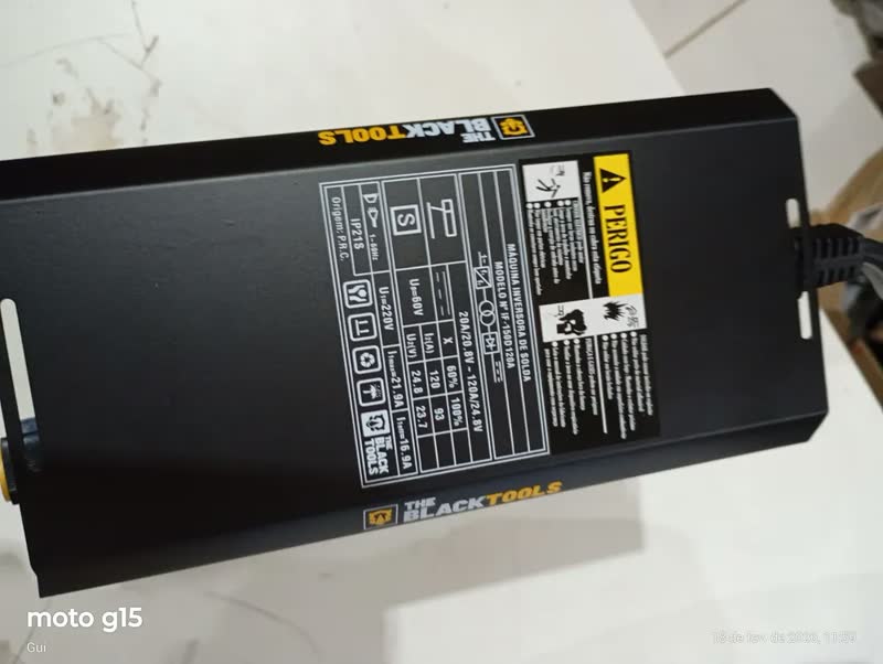 foto de Máquina Solda Inversora Eletrodo 120a Mma/tig Elétrica 220v