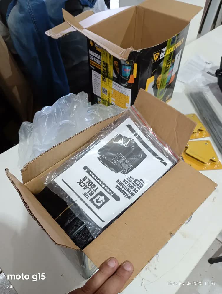 foto de Máquina Solda Inversora Eletrodo 120a Mma/tig Elétrica 220v