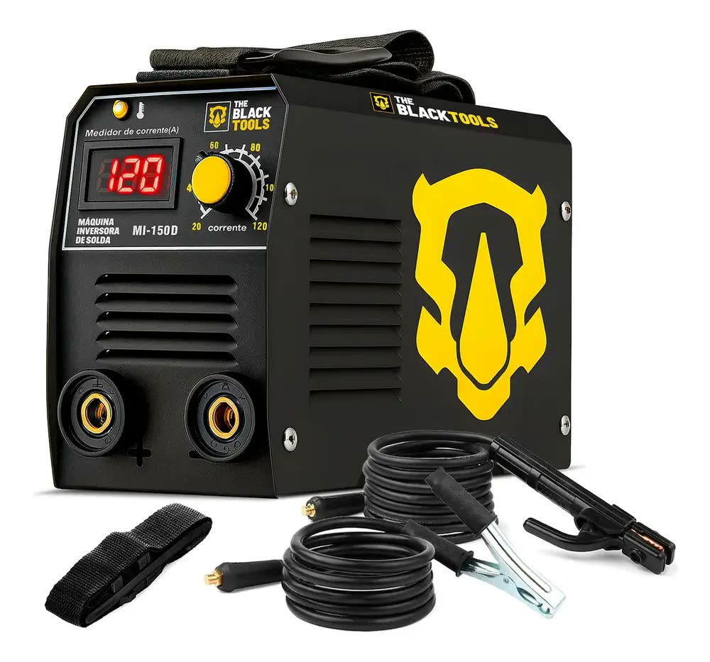Máquina Solda Inversora Eletrodo 120a Mma/tig Elétrica 220v