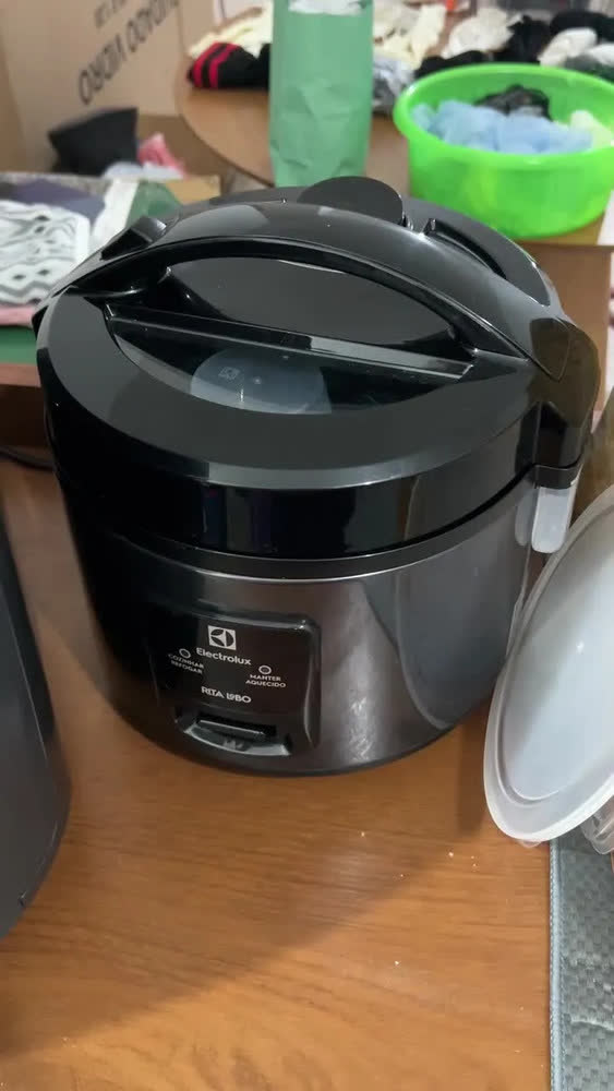 foto de Panela De Arroz Elétrica Electrolux 2l Efficient Visor Glass