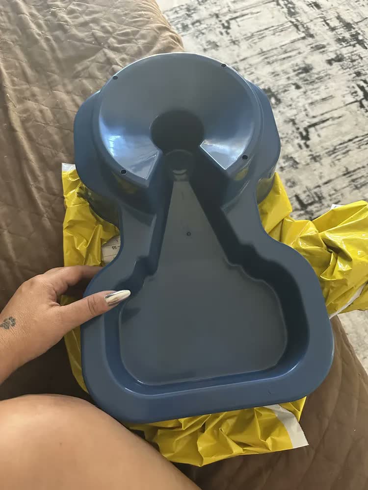 foto de Base Bebedouro Automático Grande Porte Preto Bombona 10l 20l