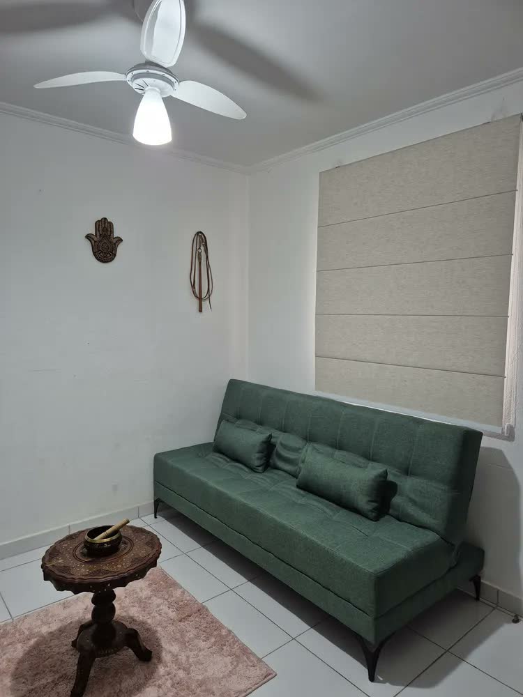 foto de Sofá Cama Nevada Linho Pés De Ferro Solteiro Reclinável 3 L